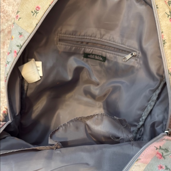 Floral Patchwork Backpack - Picture 3 of 4